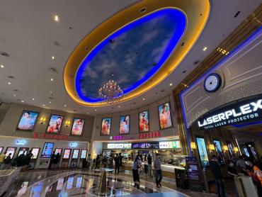 LED screen P3.91 เหนือ Concessions and E-Ticket @ Eastville Cineplex-Central